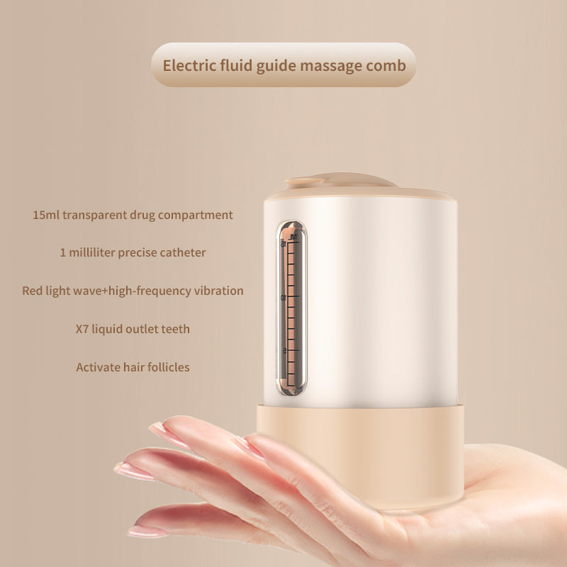 2327 15ml Electic Fluid Guide Comb Red Light Care Scalp Massager Applicator 2327 15ml Electic Fluid Guide Comb Red Light Care Scalp Massager Applicator